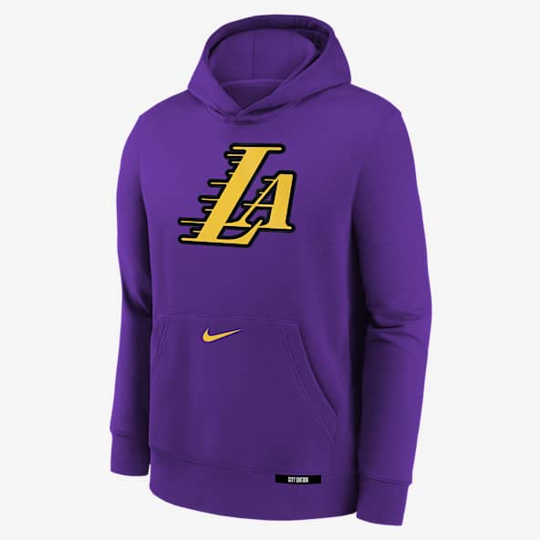 Boys Los Angeles Lakers NBA Hoodies. Nike